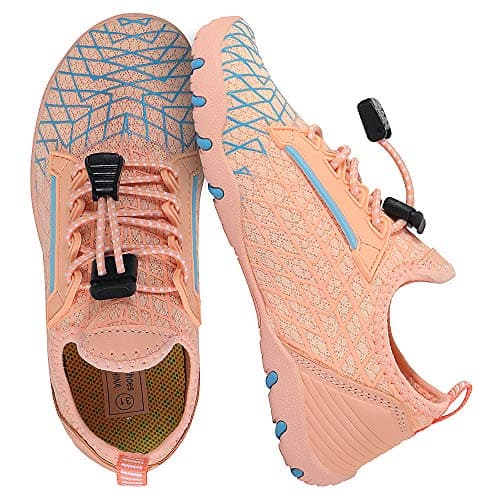 MAYZERO Kids Water Shoes Boys Girls Aqua Socks Non-Slip Quick Dry Swim Shoe Barefoot Beach Pool Shoes (Little Kid/Big Kid)