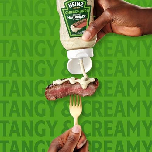 Heinz Chimichurri Mayonnaise Style Sauce, for Grilled Chicken, Steak Sandwiches and Roasted Vegetables, 340 mL Bottle — view 5