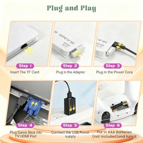 Retro Gaming Console 2026 New Video Game Console with 23 Emulators 20,000+ Classic Games, 4K Hdmi Output Plug and Play Video Games for TV, Gifts for Birthday Holiday - Mac — view 3