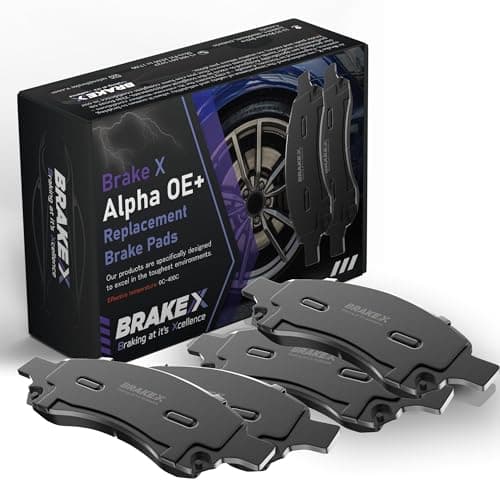 Brake X Front Brake Pads Kit replacement for 2014-2017 SUBARU FORESTER | Alpha OE+ Replacement Ceramic Brake Pads — view 5