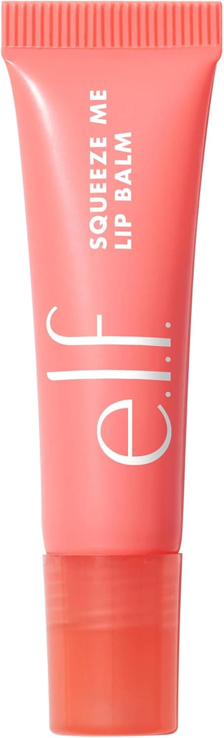 e.l.f. Squeeze Me Lip Balm, Moisturising Lip Balm For A Sheer Tint Of Colour, Infused With Hyaluronic Acid, Vegan & Cruelty-free, Strawberry Strawberry 1 Pack — view 6