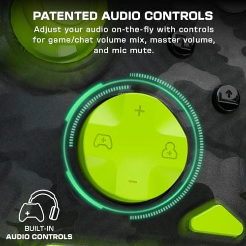 Turtle Beach XB Rematch Core Wired Controller- Ghost Black Camo/Yellow