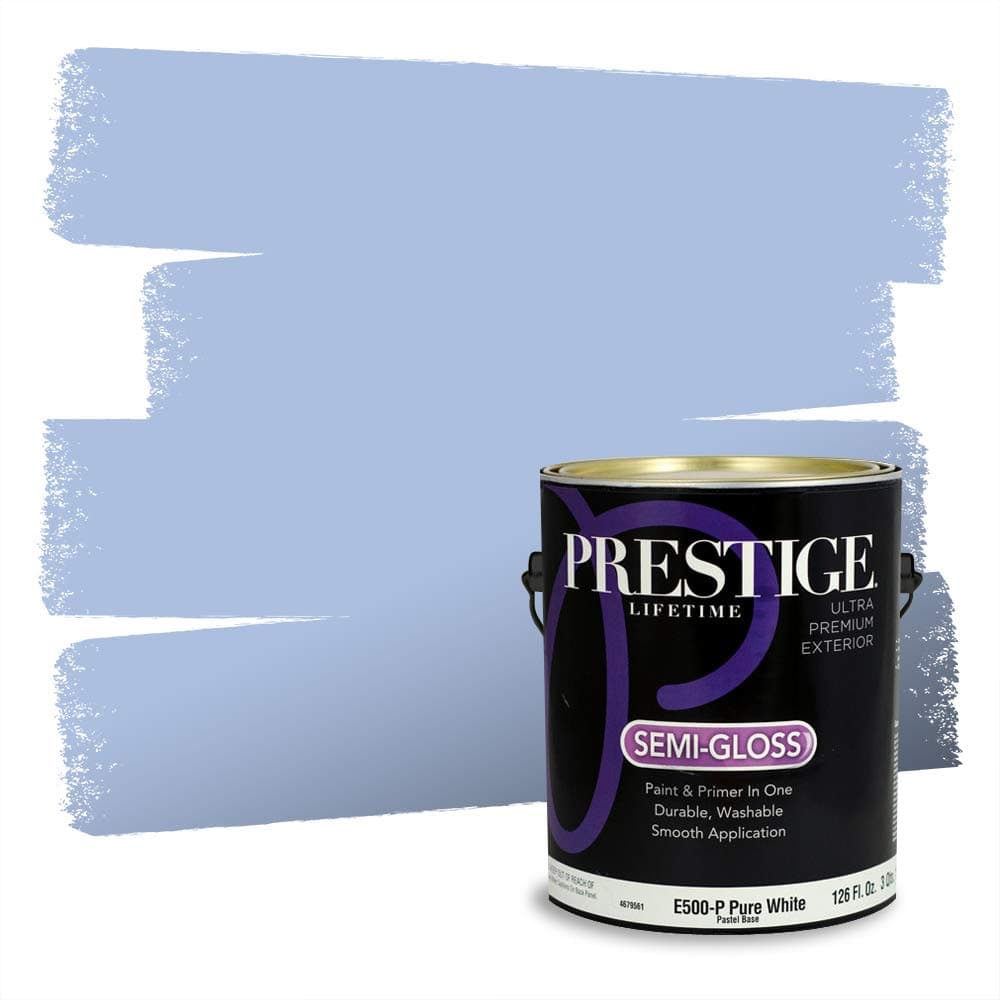 PRESTIGE Paints Interior Paint and Primer In One, 1-Gallon, Semi-Gloss, Comparable Match of Valspar* Dewdrop* — view 1034