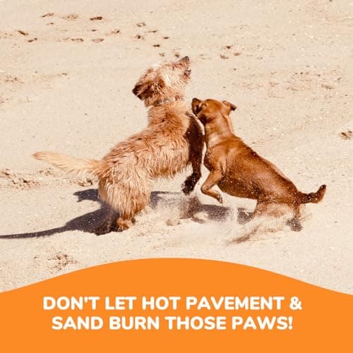 HUTVRACC Lick-Safe Dog Paw & Nose Balm | 2.1 oz All Natural Wax with Coconut Oil & Shea Butter | Winter Snow, Road Salt & Hot Pavement Protector | Moisturizer for Dry, Rough Pads & Snouts