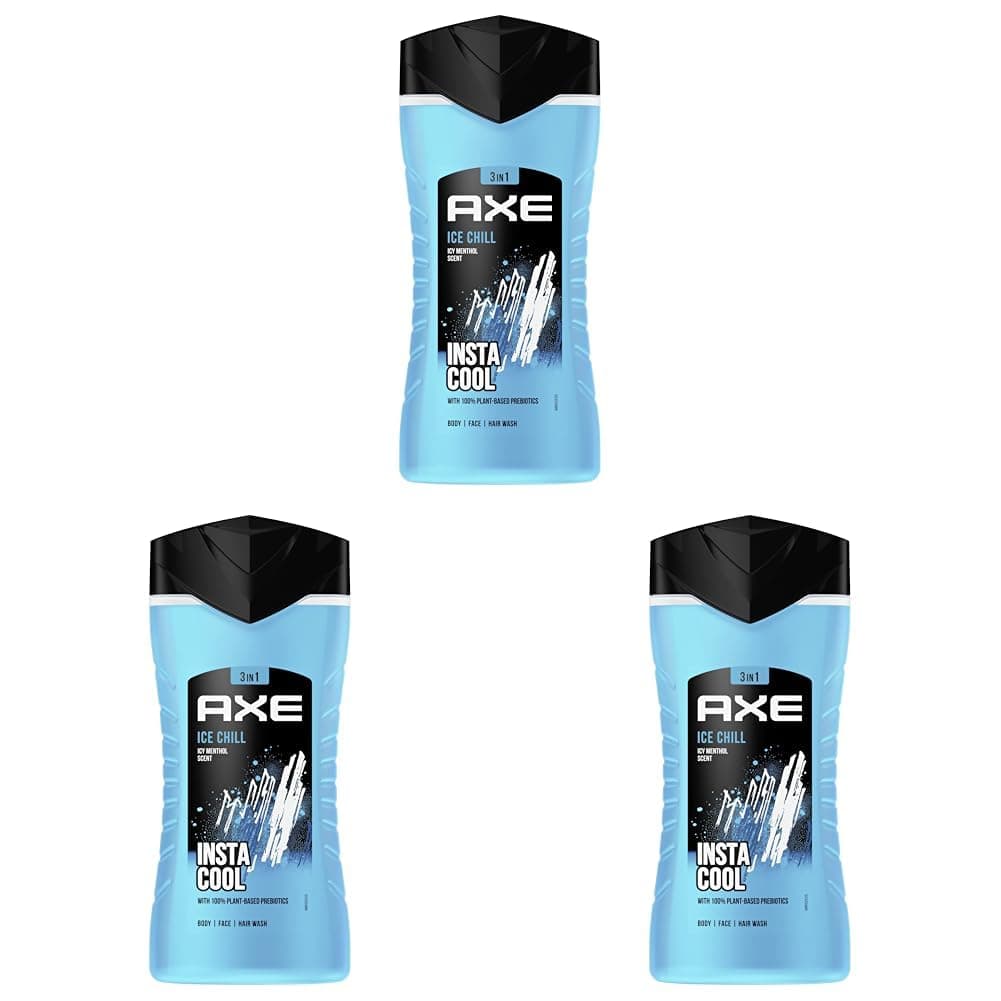 Axe Insta Cool Gel de Ducha para Hombre, Ice Chill, 250 ml — view 13