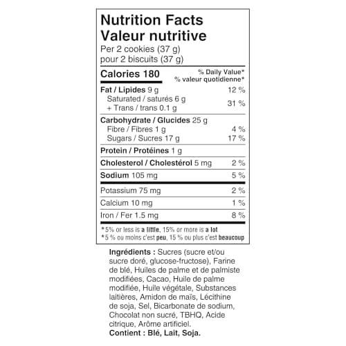 Oreo Fudge Covered Sandwich Cookies Chocolate Sandwich Cookies, 224 g, Baked in Canada — view 7