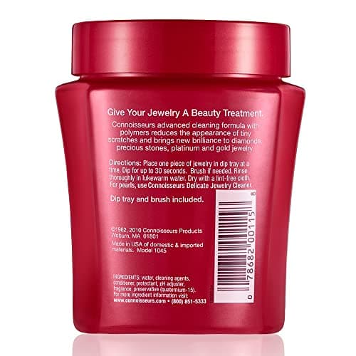 CONNOISSEURS Jewelry Cleaner, 8 Fl Oz (Pack of 1), Gold — view 5
