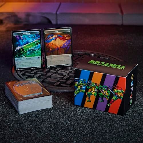 Magic: The Gathering | Teenage Mutant Ninja Turtles - Commander Deck - Turtle Power! | Collectible Trading Card Game — view 5