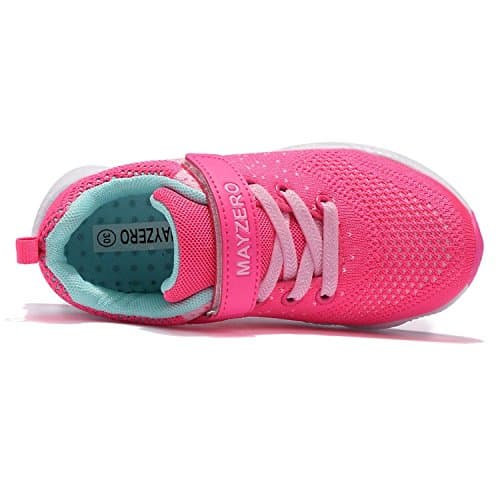 MAYZERO Kids Tennis Shoes Breathable Running Shoes Lightweight Athletic Shoes Walking Shoes Fashion Sneakers for Boys and Girls — view 3