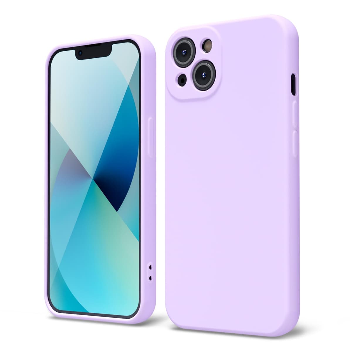 oakxco for iPhone 17 Pro Max Phone Case Liquid Silicone, Cute Thin Slim Grip Soft Rubber Gel for Women Men, Smooth Matte TPU Plain Solid Color Girly Simple Case with Camera Cover, Light Pink — view 1391