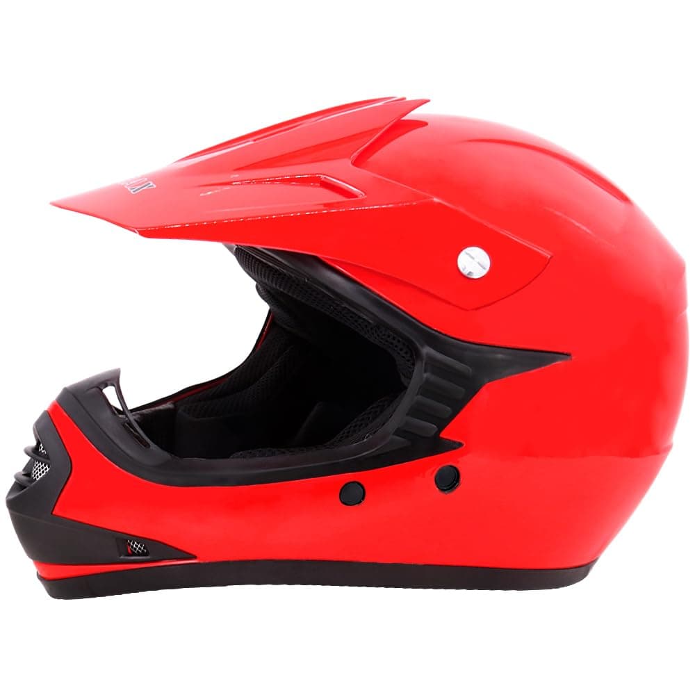 Zorax Red L (53-54cm) Kids MX Motocross Helmet Children Motorbike Dirt Bike Helmet ECE 22-06 — view 4