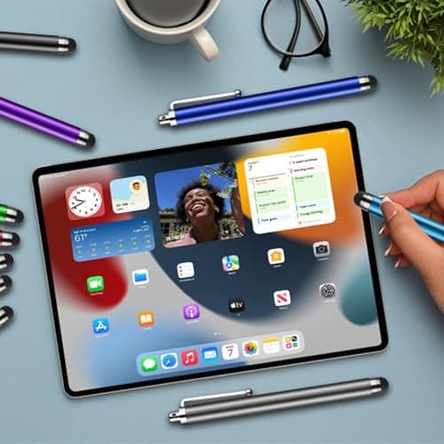 Stylus Pen [10 Pack] Universal Capacitive Touch Screen Pens for Tablets, iPad mini, iPad Pro, iPad Air, Smartphones, Samsung Galaxy - Multiple Colors — view 5