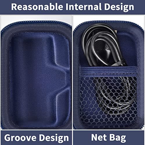 Portable Charger Power Bank Case for Swyop/for Feob/for Charmast/for JEJILL/for LanLuk/for VEGER/for iWALK/for Taegila/for Kuulaa and More Small Charging Battery Pack - Bag Only (Blue) — view 2