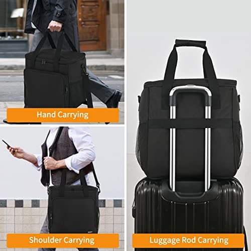 Travel Coffee Maker Carrying Bag Compatible with Keurig K-Classic/K-Elite/K-Supreme/K-Compact,Single Serve Coffee Maker Portable Storage Bag with Shoulder Strap(Patented Design) — view 3