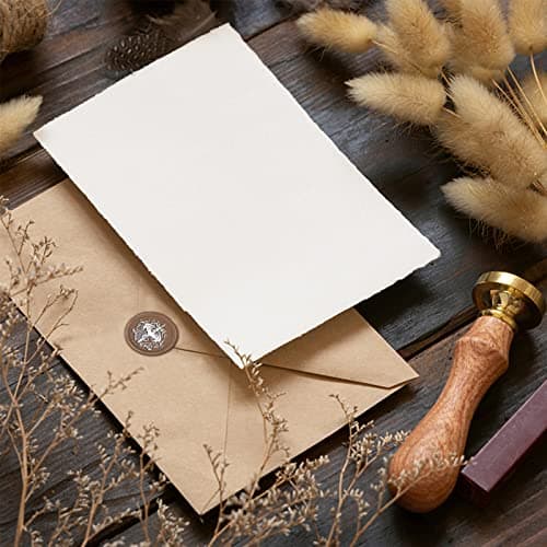 CRASPIRE Dragon Wax Seal Stamp Sword Vintage Sealing Wax Stamps Baroque Shield 30mm Retro Removable Brass Head with Wood Handle for Wedding Invitations Envelope Halloween Christmas Thanksgiving — view 2