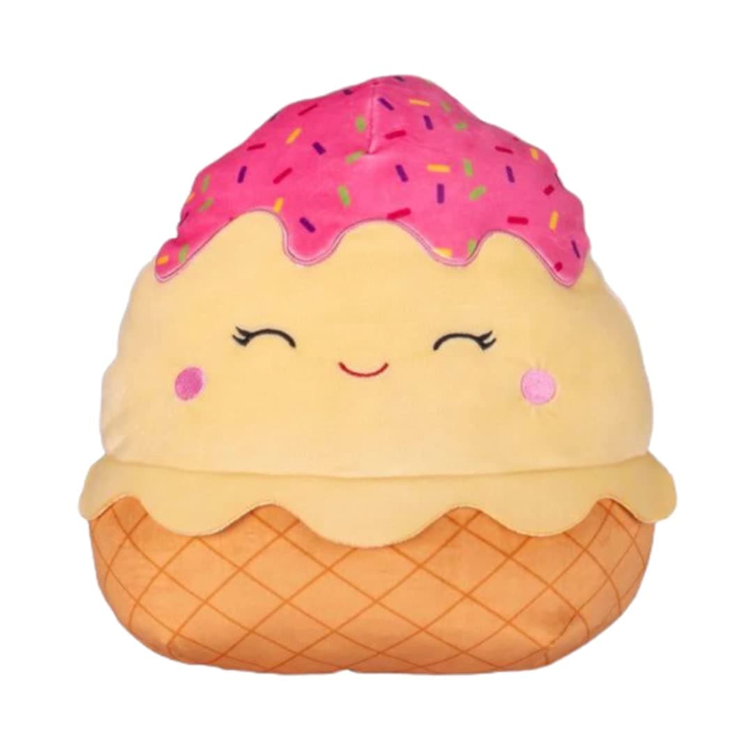 Squishmallows Official Kellytoy 12 Inch Soft Plush Squishy Toy Animals (Glena Eggplant) — view 4