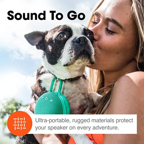 JBL Clip 3, Fiesta Red - Waterproof, Durable & Portable Bluetooth Speaker - Up to 10 Hours of Play - Includes Noise-Cancelling Speakerphone & Wireless Streaming — view 5