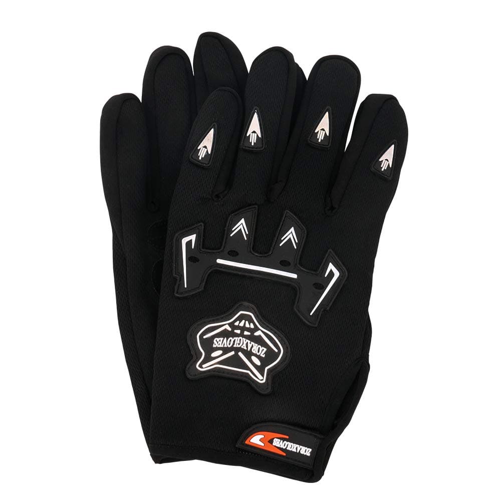 Zorax Black (M - 6cm) Child Kids MX Motocross Gloves Children Dirty Bike Quad Motorcycle Motorbike Gloves — view 5