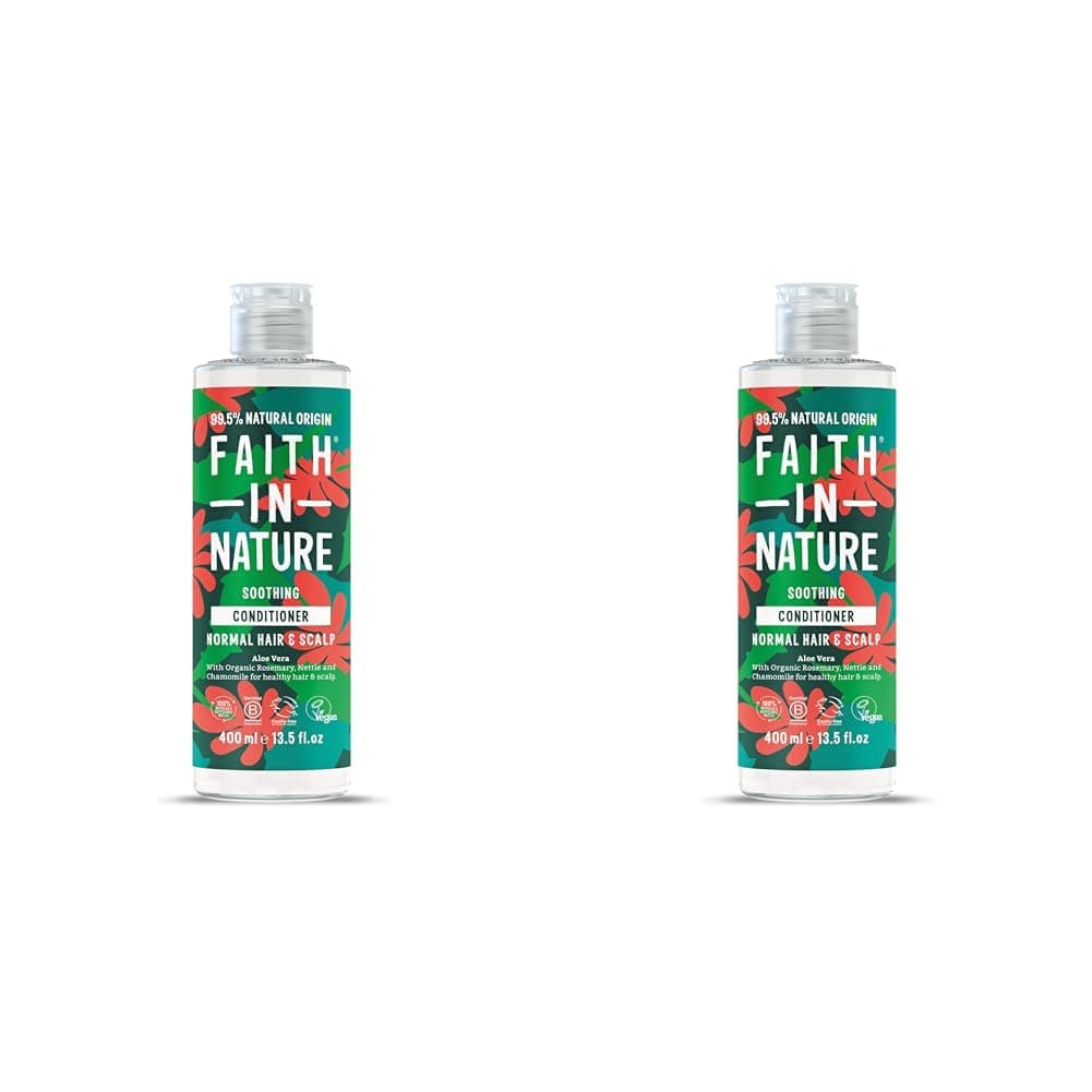 Faith In Nature Organic Coconut Conditioner, Hydrating for Dry Hair & Scalp, Vegan & Cruelty Free, No SLS, Silicones or Parabens, 400ml — view 14