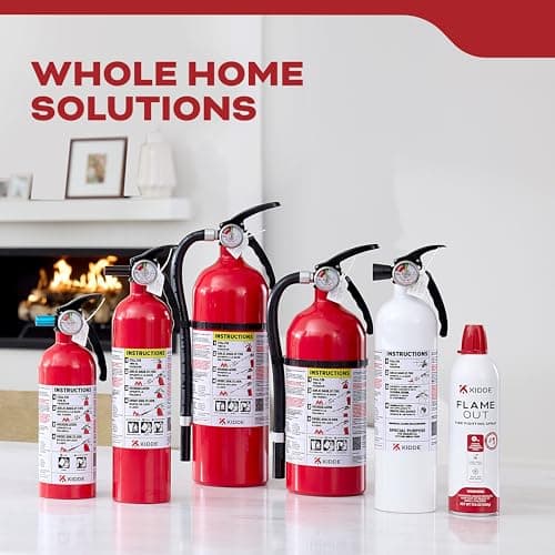 Kidde Basic 110 Fire Extinguisher for Home, 1-A:10-B:C, FA110G, 1 Pack — view 12