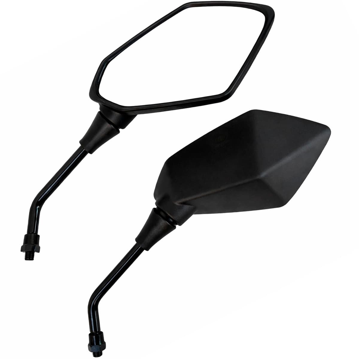 Retrovisores Moto Homologados Espejos Ajustables Retrovisor Espejo Ajustable para Motocicleta, ATV, Quad, Trail. 10mm Incluye roscas de 8 mm