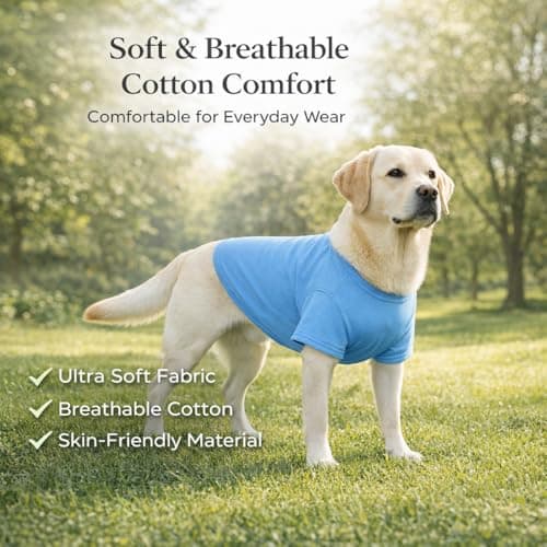 Lovelonglong Pet Clothing Dog Costumes Basic Blank T-Shirt Tee Shirts for Small Dogs Black S — view 3
