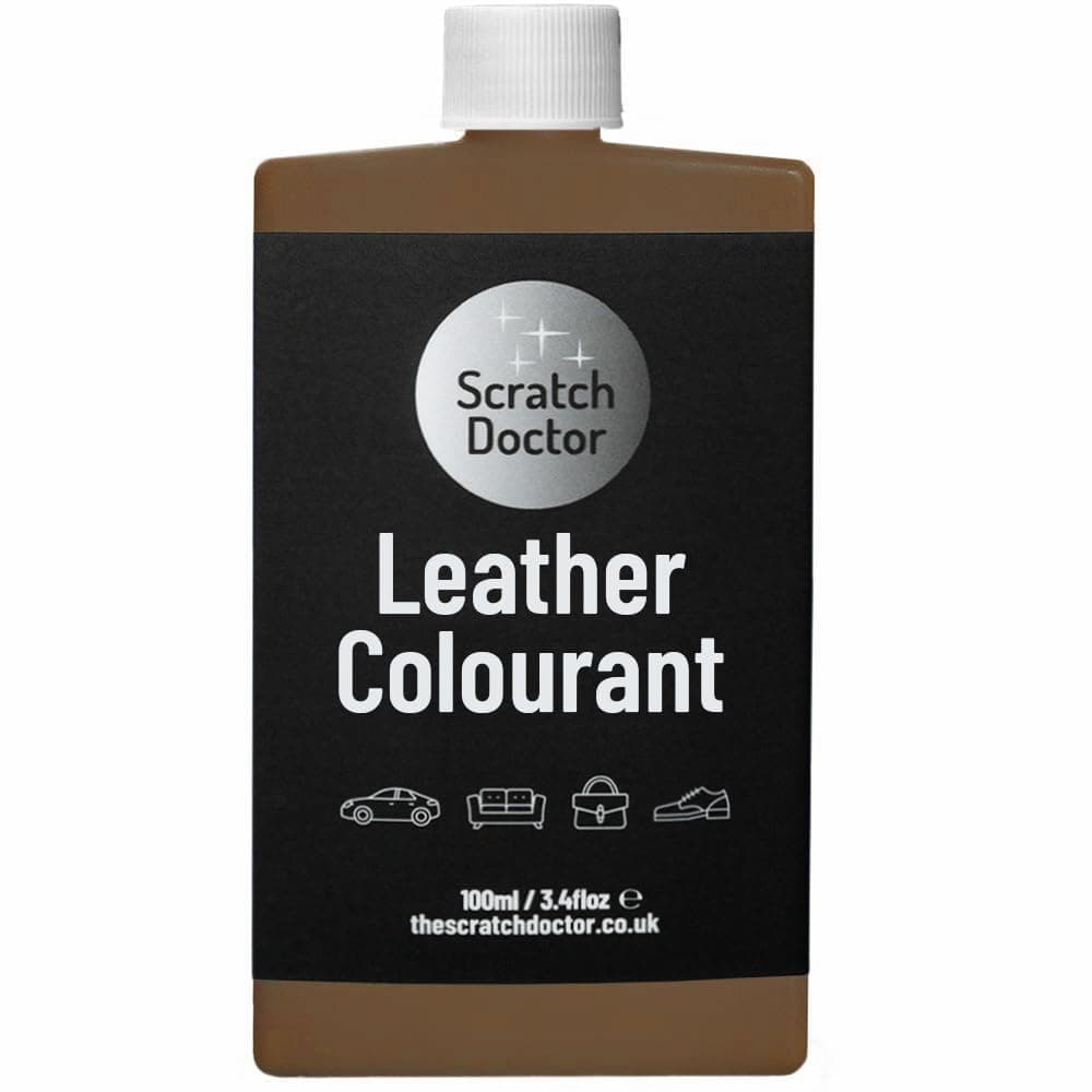 Scratch Doctor Leather Colourant Restore & Repair Leather Faux Vinyl Paint for Furniture Sofas Car Seats Shoes Handbags (Black, 500ml) — view 43
