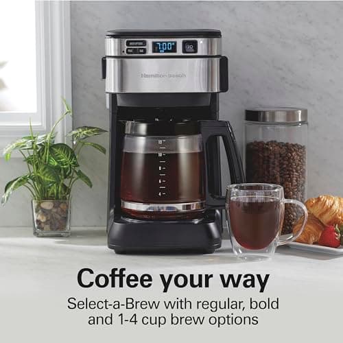 Hamilton Beach FrontFill 12 Cup Programmable Drip Coffee Maker — view 5