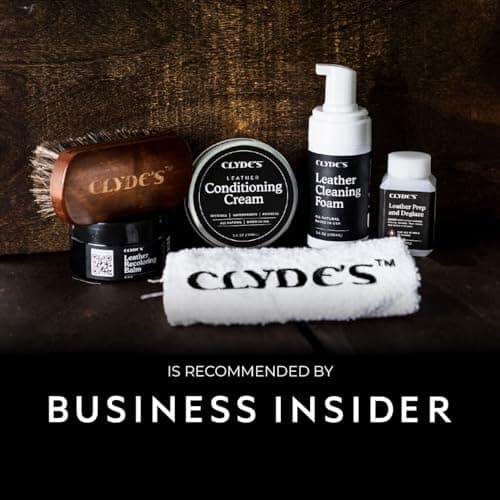 Clyde's™ Leather Company Leather Recoloring Balm – Color Restore & Scratch Repair Kit for Faded Leather Furniture, Car Seats, Sofa & Vinyl | 23 Colors | Non-Toxic Dye — view 3