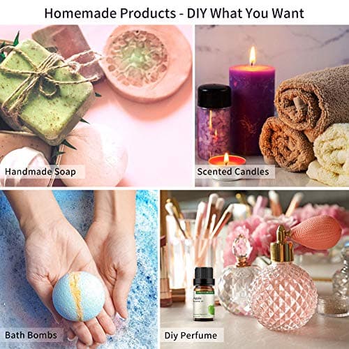 GREENSLEEVES Apple Essential Oil, 10ml Pure Plant-Based Fragrance Oil for Aromatherapy, Essential Oils for Diffuser, Air Freshener, Massage, Bath Bomb, Scented Candle Soap Making — view 5