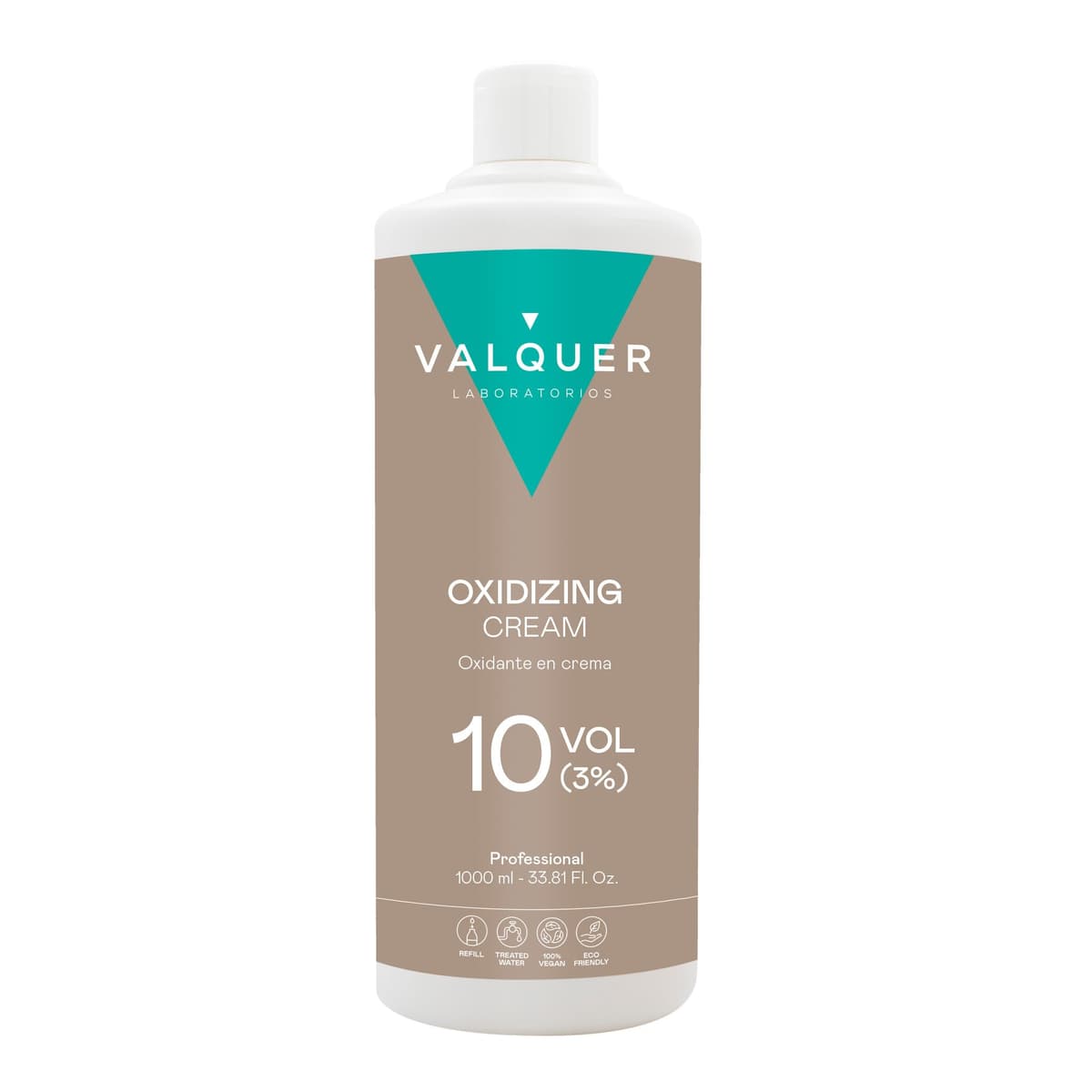 VALQUER Agua Oxigenada en Crema Estabilizada 20 Volúmenes 6% | Oxidante para Coloración Capilar Permanente y Decoloración | Vegano con Ingredientes de Origen Natural | Profesional | 1 L — view 10