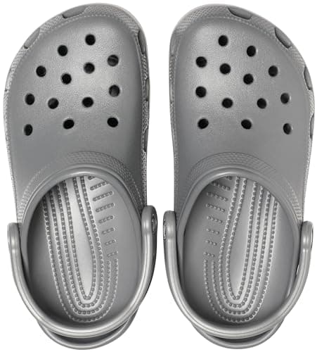 Crocs Unisex-Adult Classic Clogs, Slate Grey, 5 Men/7 Women — view 4
