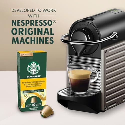 STARBUCKS By Nespresso Blonde Espresso Roast Coffee Capsules, 5 Boxes, 265 g — view 5