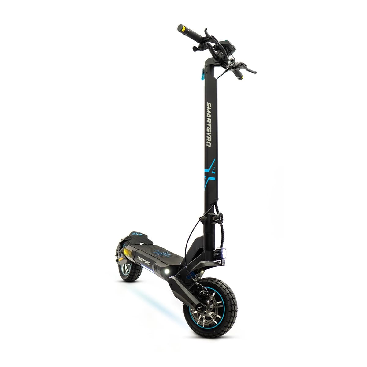 smartGyro Dual MAX 2 - Patinete Eléctrico, 2 Motores de 48V, Batería 15Ah, Smart Core, Autonomía 60 Km, Ruedas de 10 Pulgadas Dual Grip, Suspensiones, Triple Frenada — view 5
