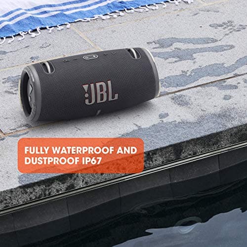 JBL Xtreme 3 - Portable Bluetooth Speaker, Powerful Sound and deep bass, IP67 Waterproof, 15 Hours of Playtime, powerbank, PartyBoost for Multi-Speaker Pairing (Camo) — view 3
