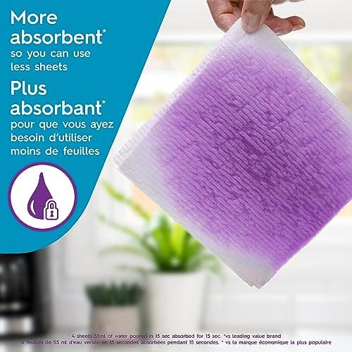 Viva Multi-Surface Cloth Paper Towels, Choose-A-Sheet 3 Big Rolls = 5 Regular Rolls (83 Sheets Per Roll) — view 4