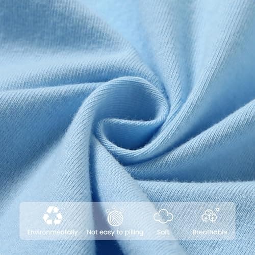 SOLOYEE Baby Boy Clothes Suits 6-9 Months Baby Boys Formal Wedding Outfits Long Sleeve Dress Shirt + Suspender Pants + Bowtie + Beret Gentleman Clothing Set (Blue, 6-9 Months) — view 5