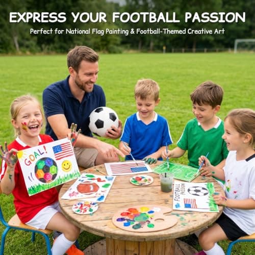 Smallbudi 15 Colors Large Washable Paint Set for Kid, 10oz Bottle with Pump