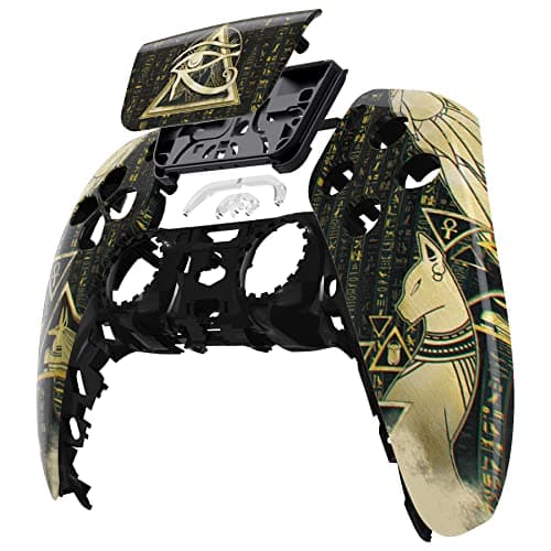 eXtremeRate Eye of Providence Pyramid Touchpad Front Shell Compatible with ps5 Controller BDM-010 020 030 040 050, DIY Replacement Shell Custom Touch Pad Cover Compatible with ps5 Controller — view 3