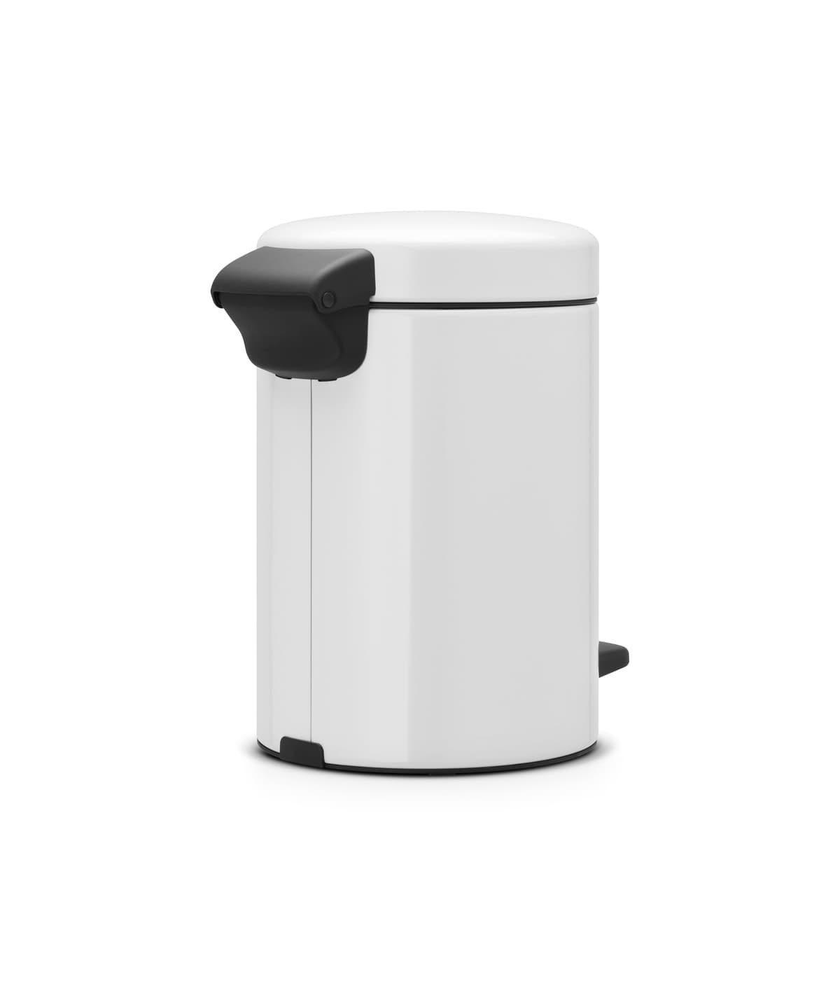 Brabantia Cubo de basura con pedal, Blanco, 3 l — view 4