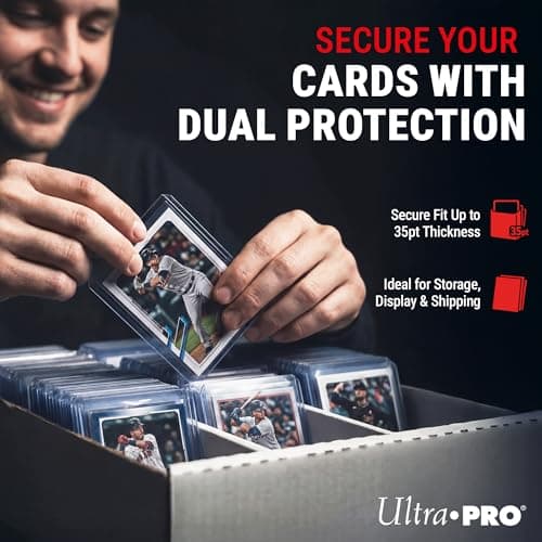 Ultra PRO 3" x 4" Clear Regular Toploaders and Soft Sleeves Bundle (100ct) for Standard Size Cards — view 3