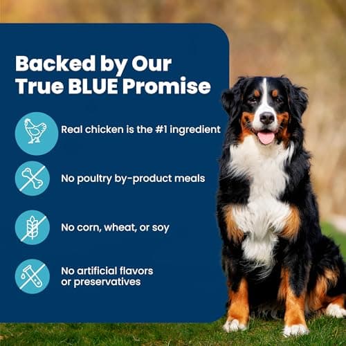 Blue Buffalo Life Protection Formula Chicken & Brown Rice Adult Dry Dog Food, Supports Immunity with Antioxidant-Rich LifeSource Bits, Promotes Healthy Muscle Development, Skin & Coat Health, 30 lbs. — view 5