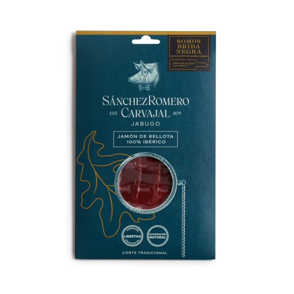 Sánchez Romero Carvajal Jamón Ibérico Loncheado, 70g