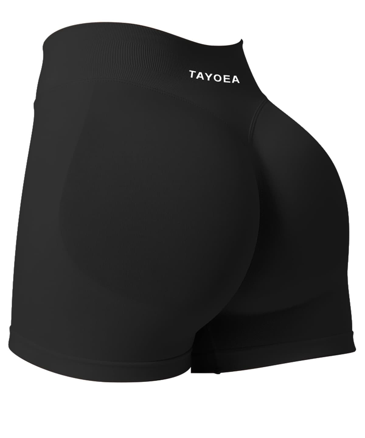 TAYOEA Pantalones Cortos Ciclismo Deportivos para Mujer Mallas Correr Cintura Alta Gimnasio Fitness Yoga Medias Push Up Booty Butt Scrunch Opaco Sin Costuras — view 23