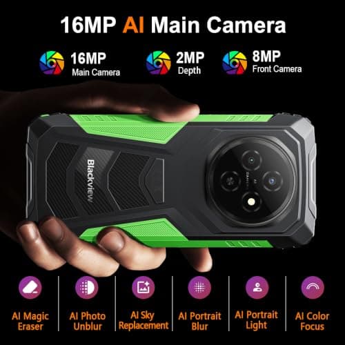 Blackview Fort 1 Rugged Phone,10000mAh Battery, 6.56",256GB ROM — view 4