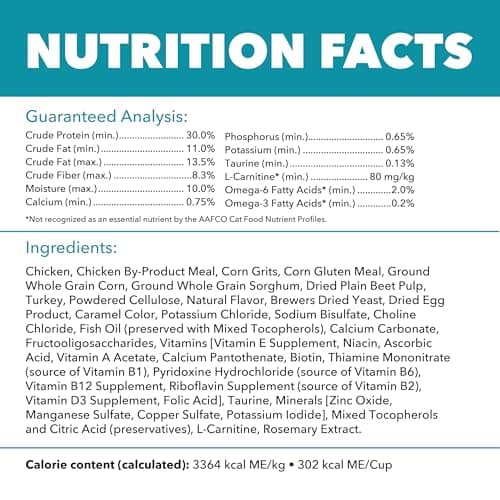 IAMS Proactive Health Dry Cat Food, Indoor Weight and Hairball Care Cat Food Dry Recipe, with Real Chicken in Every Bite, 22 lb. Bag — view 7