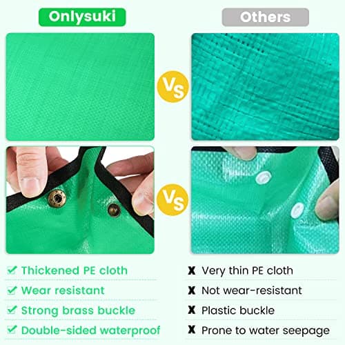 Onlysuki 39.5"X31.5" Large Repotting Mat for Indoor Plants Transplanting Thick Rectangular Waterproof Rpotting Mat Gardening Gifts for Women — view 4