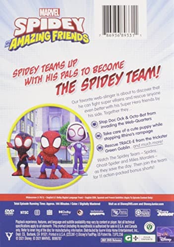 SPIDEY AND HIS AMAZING FRIENDS (HOME VIDEO RELEASE)
