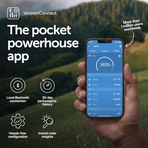 Victron Energy SmartSolar MPPT 75V 15 amp 12/24-Volt Solar Charge Controller (Bluetooth) — view 5