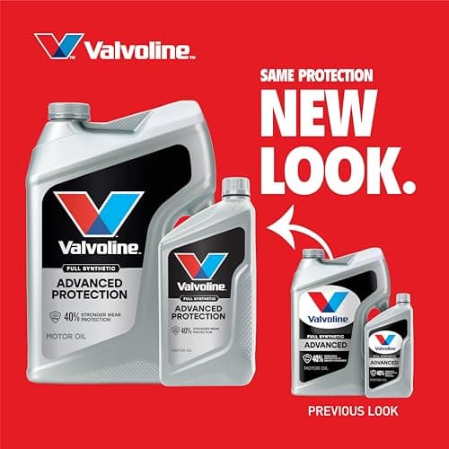 Valvoline Advanced Full Synthetic SAE 0W-20 Motor Oil 5 QT — view 2